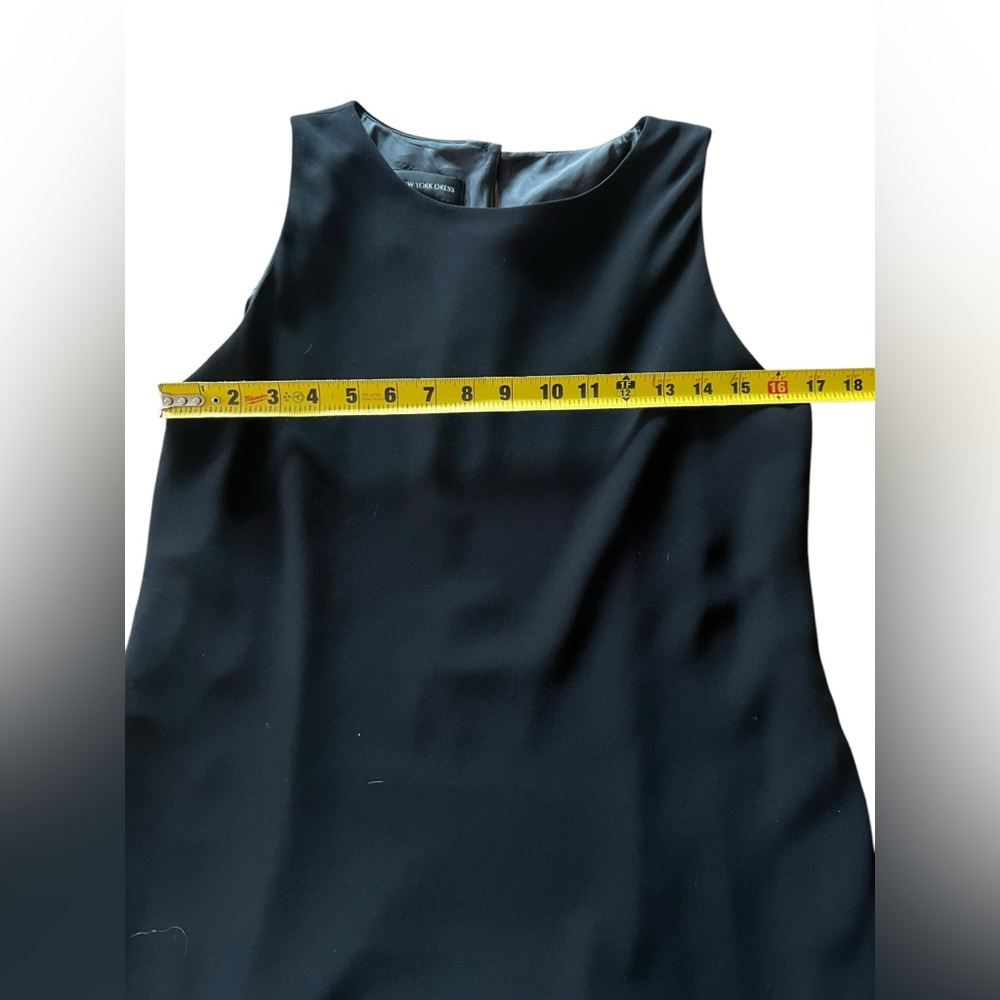 Jones New York Women's Dress Midi, Black Size‎ 10 exclusive Asymmetric Hem - Picture 8 of 12